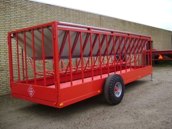 Mobil fodercontainer RB600. 6x2m